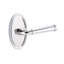Merrimack Round Privacy (Bed & Bath) Door Lever with Oval Rosette-633131767-633131763