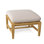 Amalfi Outdoor Teak Ottoman