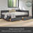 Full Size Upholstered Tufted Bed Frame With Two Drawers, Sofa Bed Frame With Comfortable Backrest And Armrests, Velvet-17635358