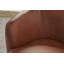 Fauteuil demi-tonneau pivotant 100% cuir italien Crandell-795068833
