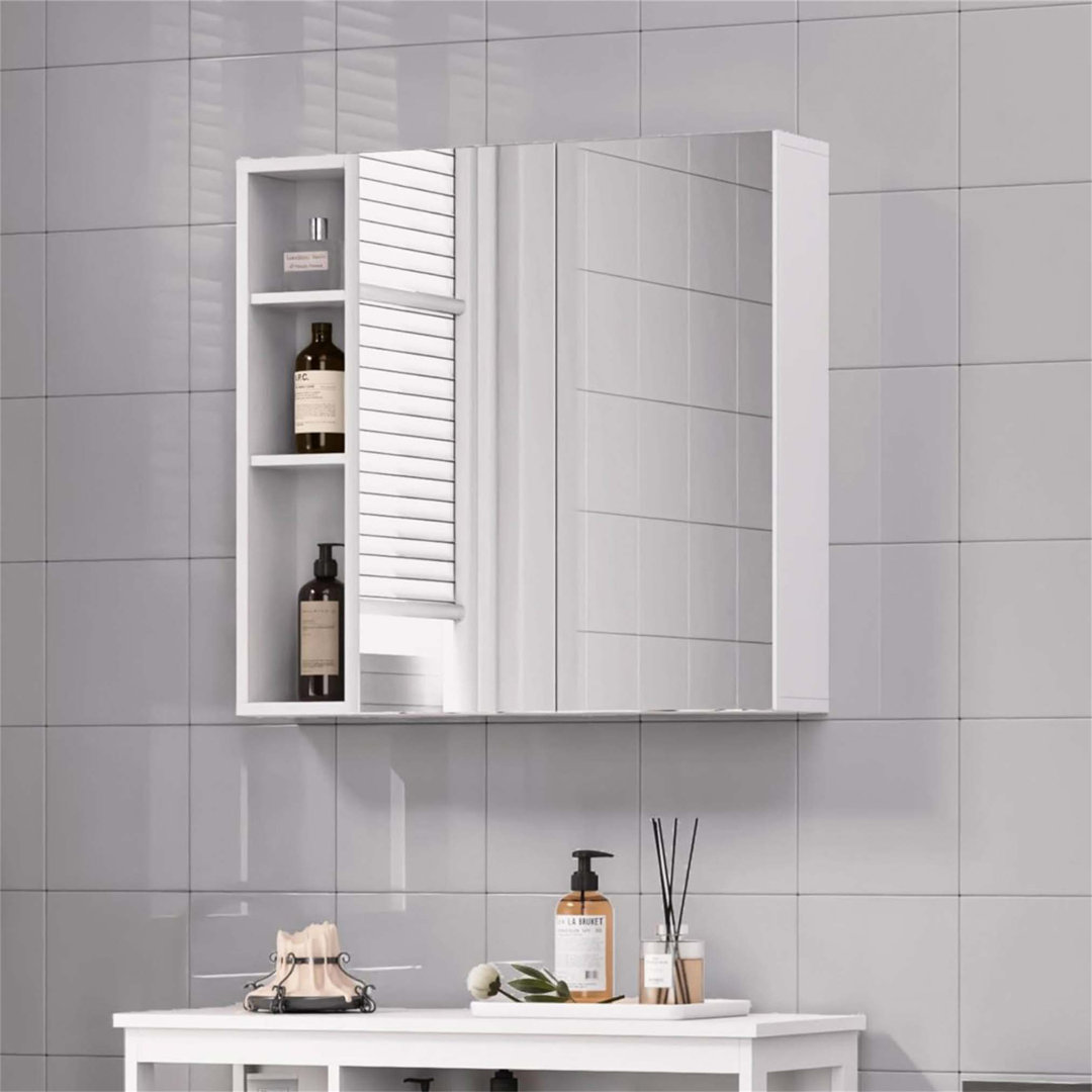 Aadhith Wall Mounted Required Bathroom Cabinet