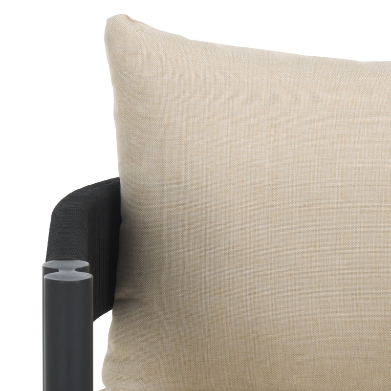 Viola Outdoor Dining Armchair, Taupe