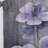 Purple Grey Violets Dream I - Traditional Curtain - Velvet Room Darkening - 1 panel-107826634