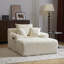 Chaise longue surdimensionnée avec 3 coussins confortables-1111919526