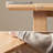 Modern Burlywood Rectangular Solid Wood Dining Table-187081500