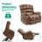 Quartina Upholstered Heated Massage Chair-1560395590