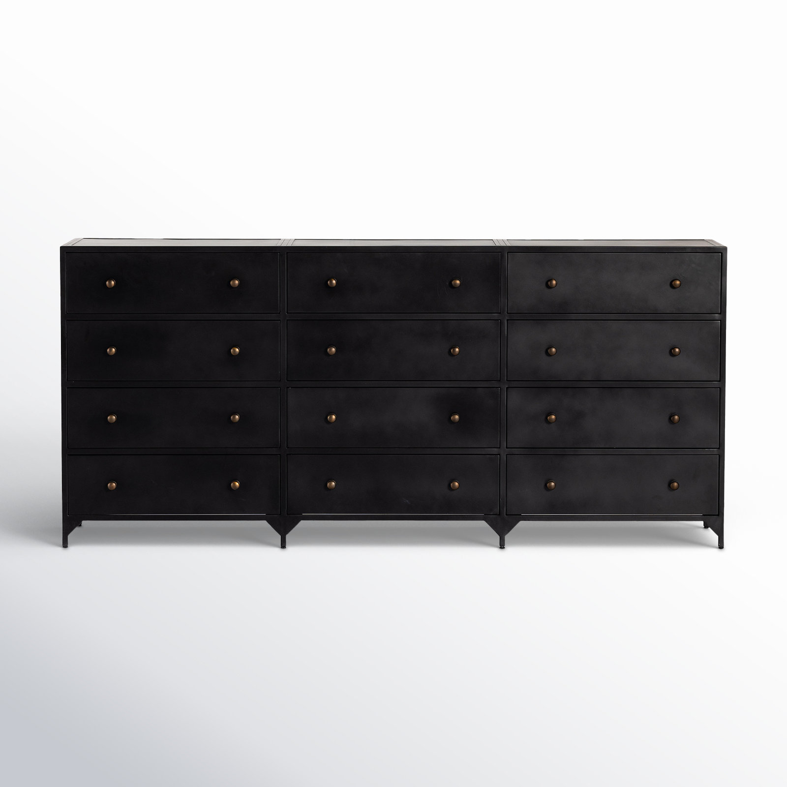 hemnes 8 drawer dresser black brown 63x37 3 4 Jeweled High Neck Halter Maxi Dress - Caramel Brown 6 main image 1