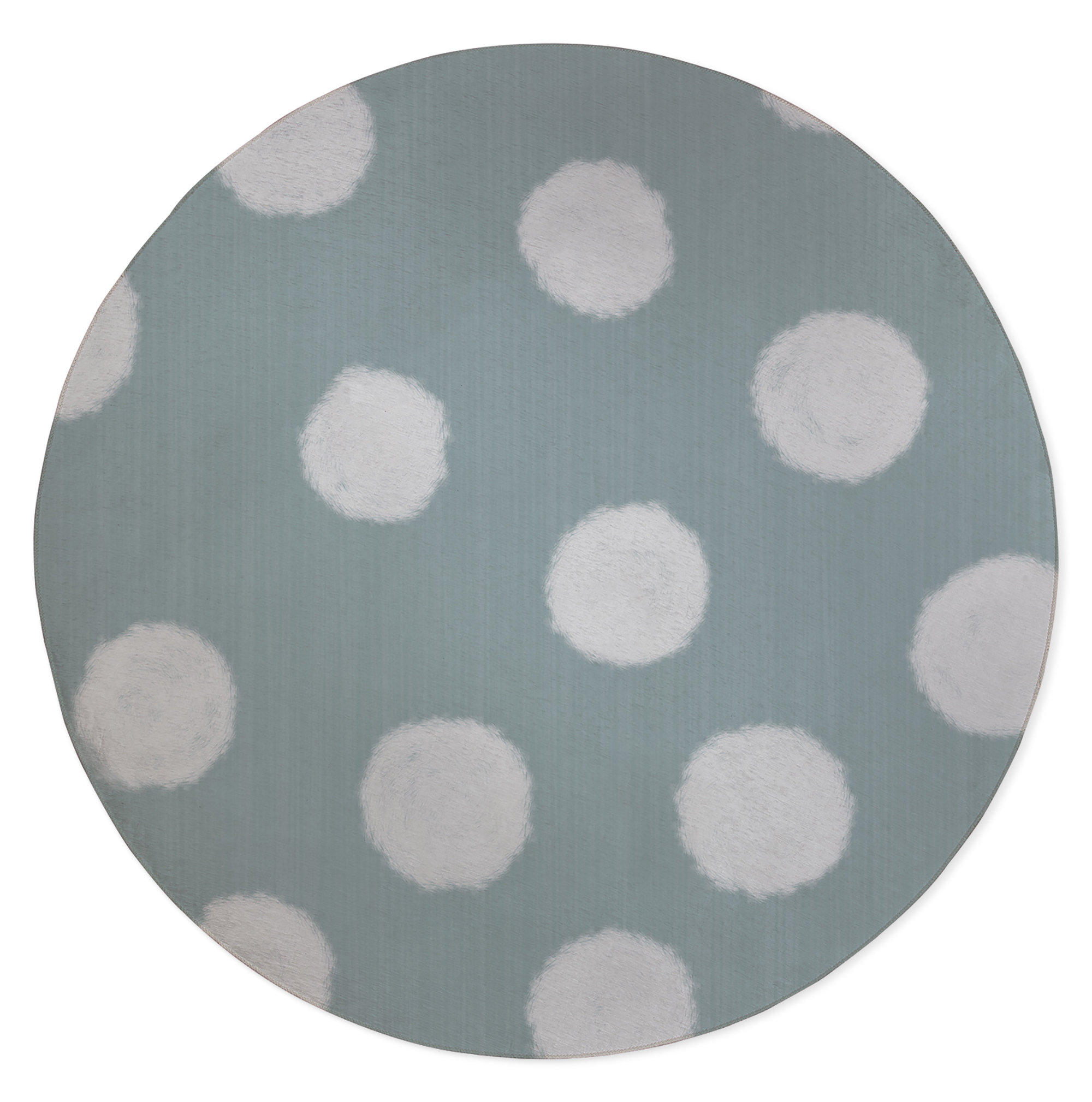 KAVKA DESIGNS FUZZ BALL Office Mat By Kavka Designs Round - Wayfair Canada