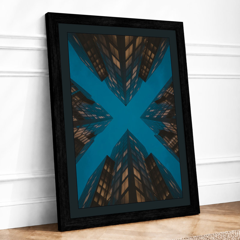 Urban Convergence Modern - Print, Black, A4 - 29.7 x 21.0 cm