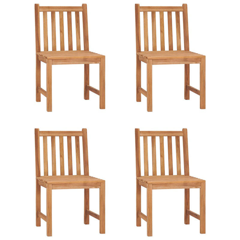 Craiganboy Rectangular 4 - PersonTeak Dining Set, 31.5" D x 31.5" W x 30.3" H