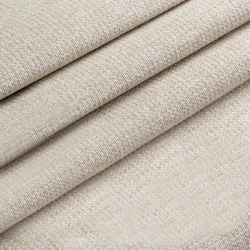 Beige, brun Imitation coton-lin Canapé-lit modulaire, H 16,54 po x l 70,87 po x P 26,38 po