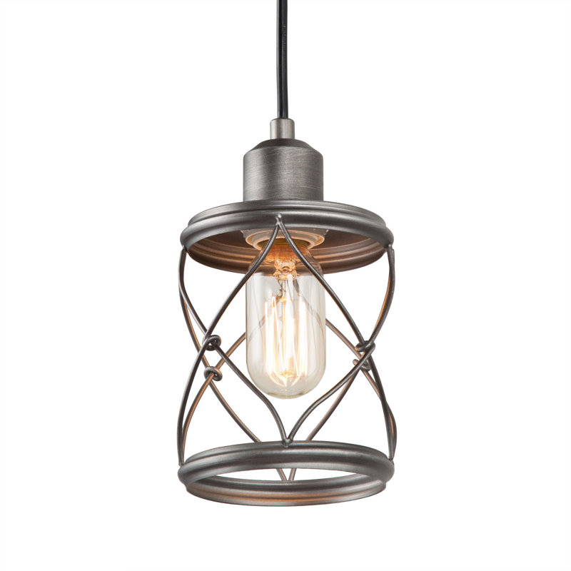 Hellwig 1 - Light Silver Single Pendant