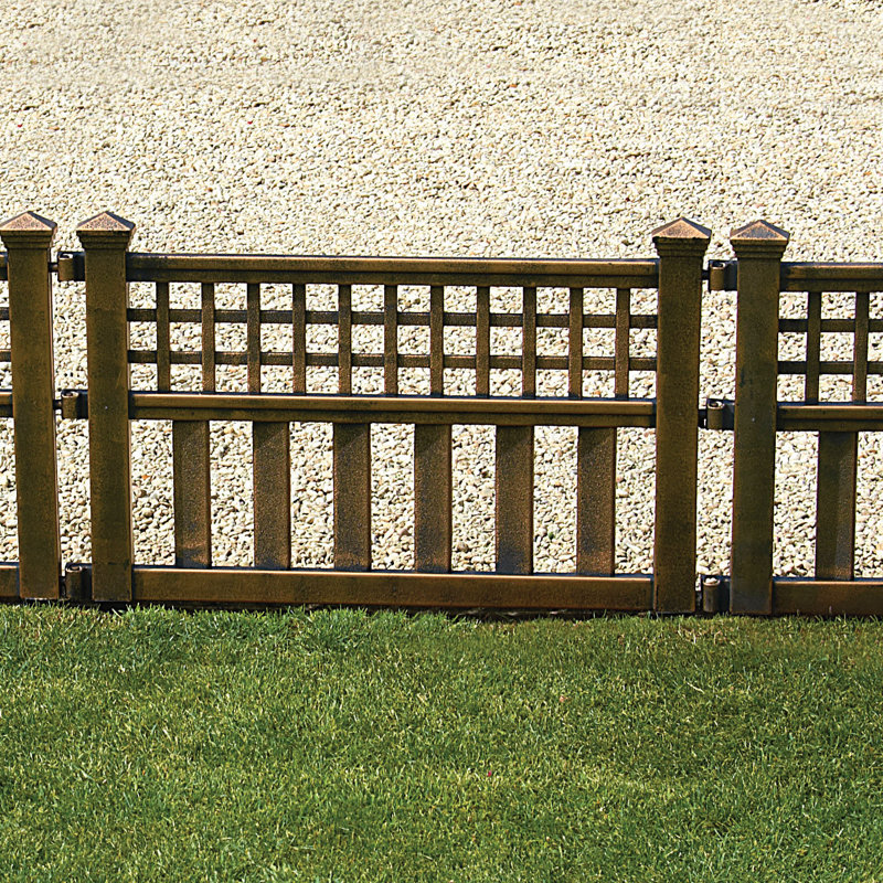 Sealcove Bronze Lawn Edging, makes 240cm Fence