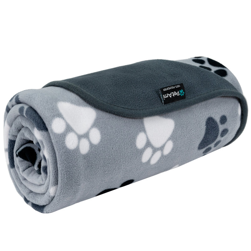 Polyester molletonné gris PET-B9009WP, 40 po x 29 po