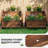Garden Wood Planter 2Pcs