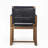 Outdoor Acacia Wood Patio Armchair with Rope Design-895233152