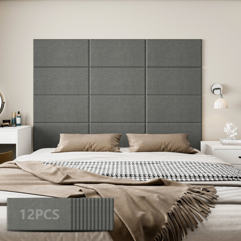 Faux Leather Peel Stick Wall Panels, 30cm H x 60cm W