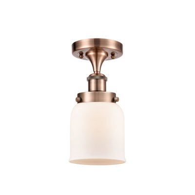 Plafonnier semi-encastré 1 lumière Ballston Urban Bell