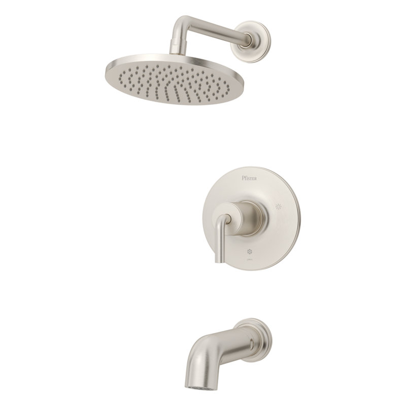 TENET Tub & Shower Faucet, Brushed Nickel