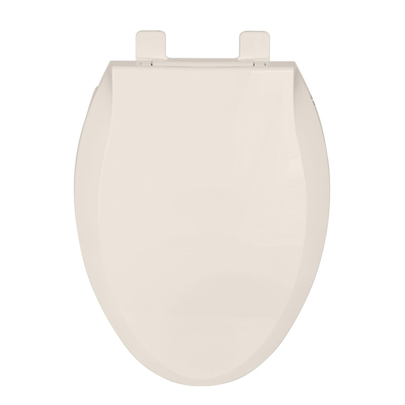 Sièges de toilette allongés, siège de toilette extra long de 19 po, siège en PP sécuritaire et durable, charnières à fermeture silencieuse, installation et démontage faciles avec la quincaillerie