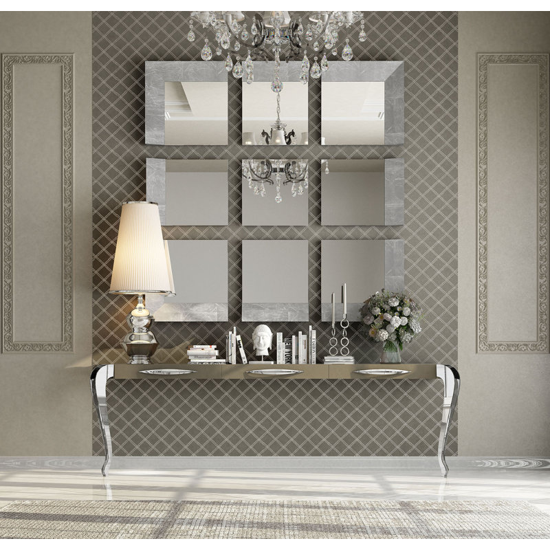 Console Saphire, H 29,5 po x l 118 po x P 15,6 po, Haute brillance