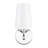  Celino One-Light Wall Sconce with Glass-1339431977-1339432150