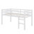 Twin Raised Loft Bed With Ladder-61052256
