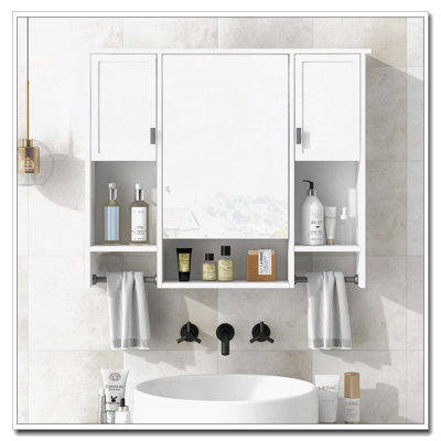 Pharmacie murale 35 po x 28 po pour salle de bain
