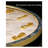 Simple Modern Alloy & Colorful Shell Wall Clock