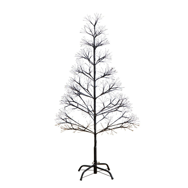 Arbre étoilé d'Halloween 4 pi pré-éclairé