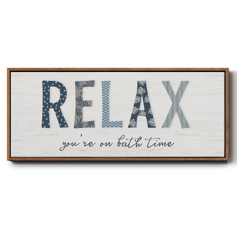 Relax - toile encadrée