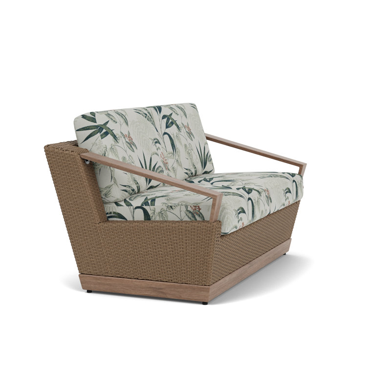 Charisma Outdoor 2 - Seat Loveseat, Delicate Botanical Sage