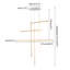 Luminaire suspendu de style lustre spoutnik moderne à 6 lumières Jancar-720262232