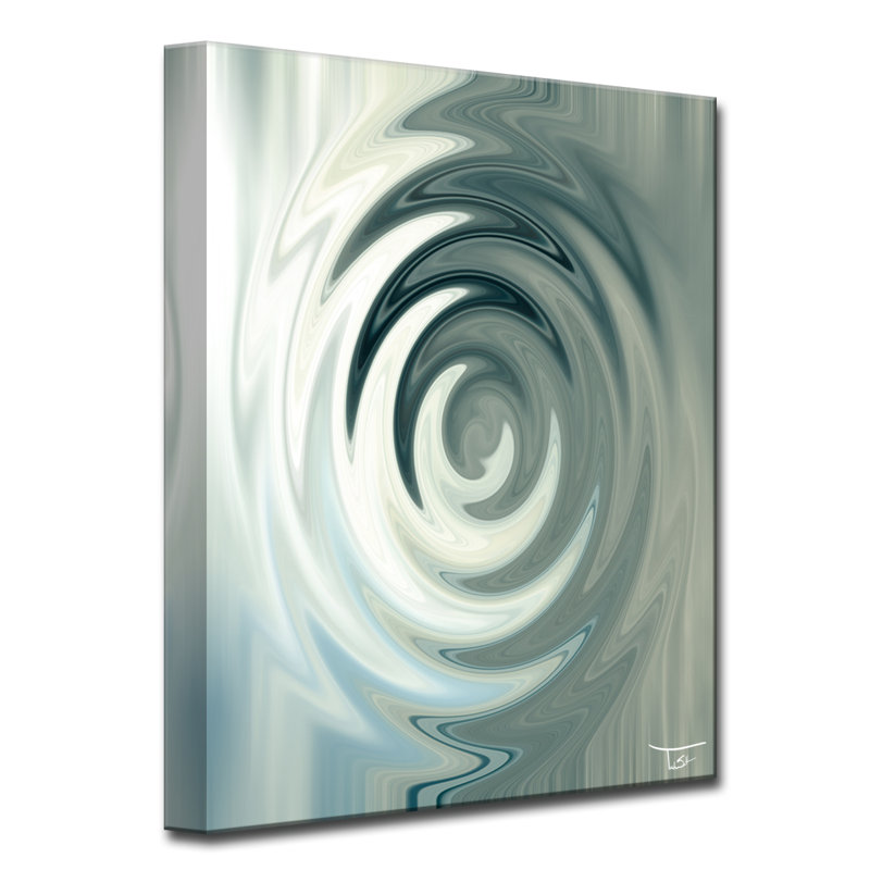 « aqueux trance xxvii », impression sur toile tendue par tristan scott, H 16 po x l 12 po x P 1,5 po