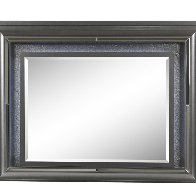 Parunag Wood Flat Mirror