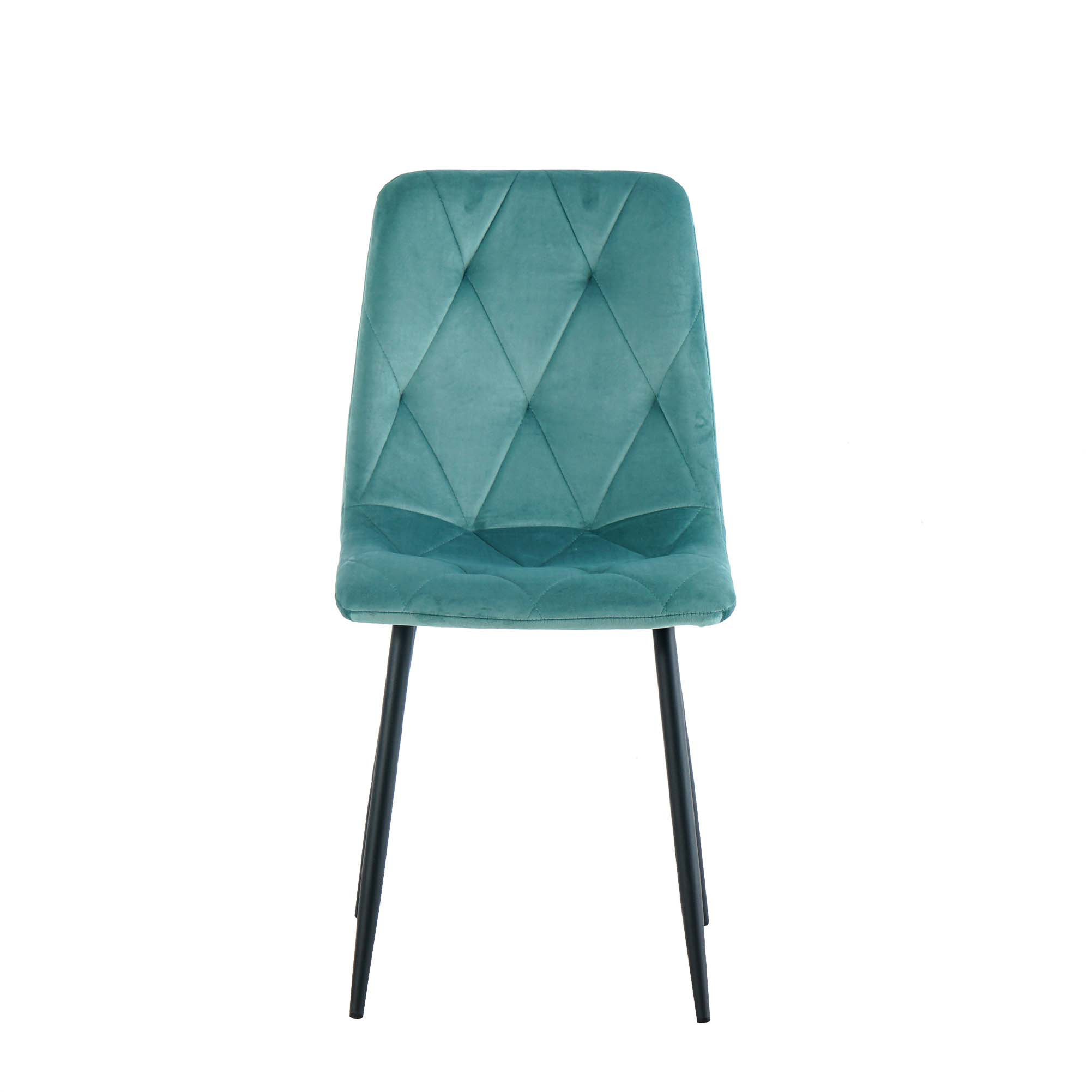 Mercer41 Modern Dining Kitchen Chair With Cushion Seat Back Coated Legs ...