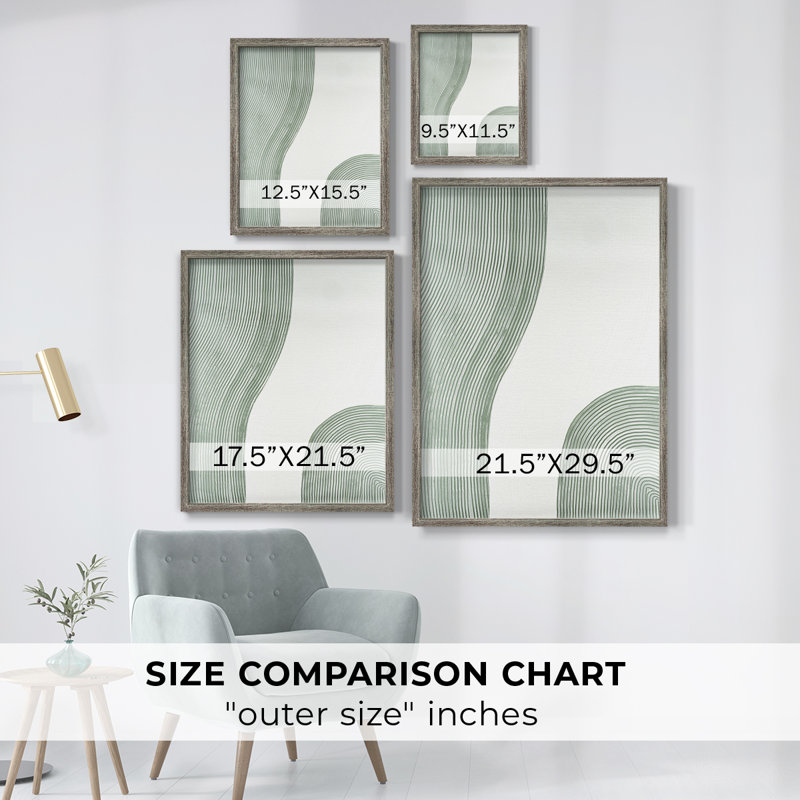 Get Going III Framed Print - Solid Wood, 15" H x 12" W