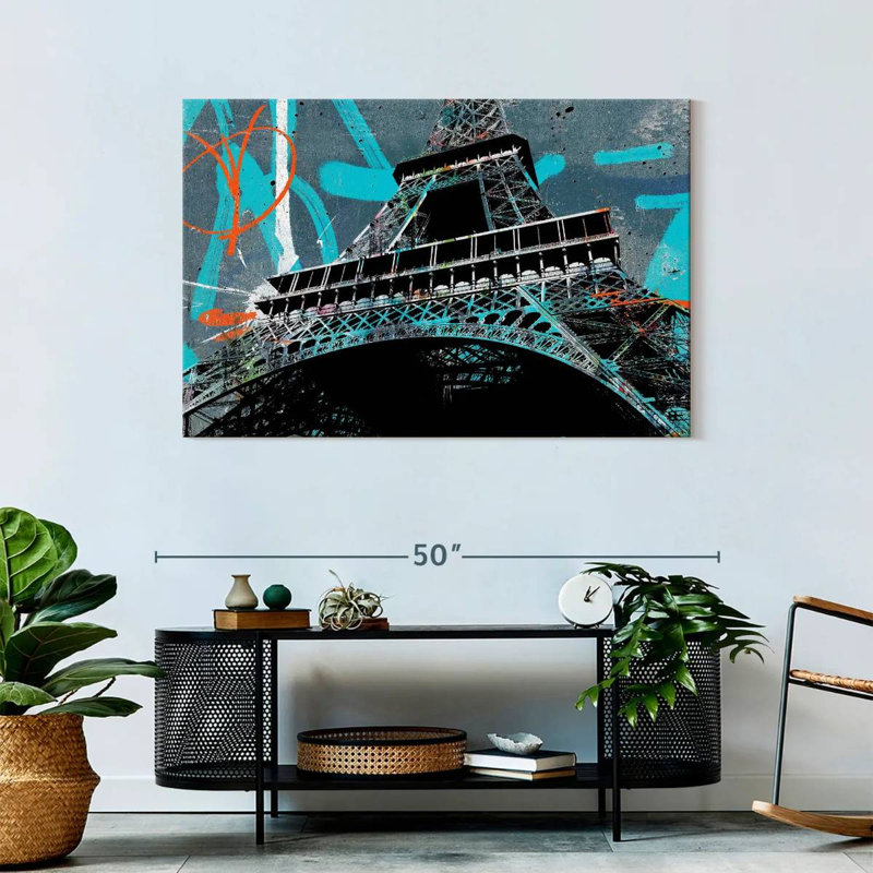 Ravi Eiffel Tower II, 30" H x 45" W