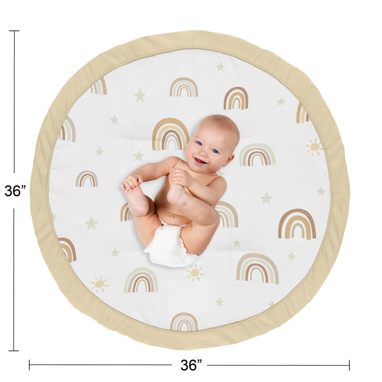 Sweet Jojo Designs Boho Fringe Baby Fabric Playmat