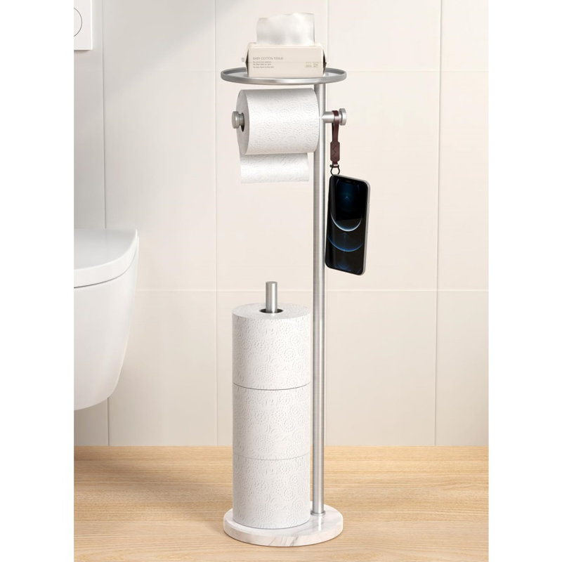 Free Standing Toilet Paper Holder