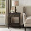 Table de chevet Victoria brun antique (table de chevet incluse seulement)-1712909437