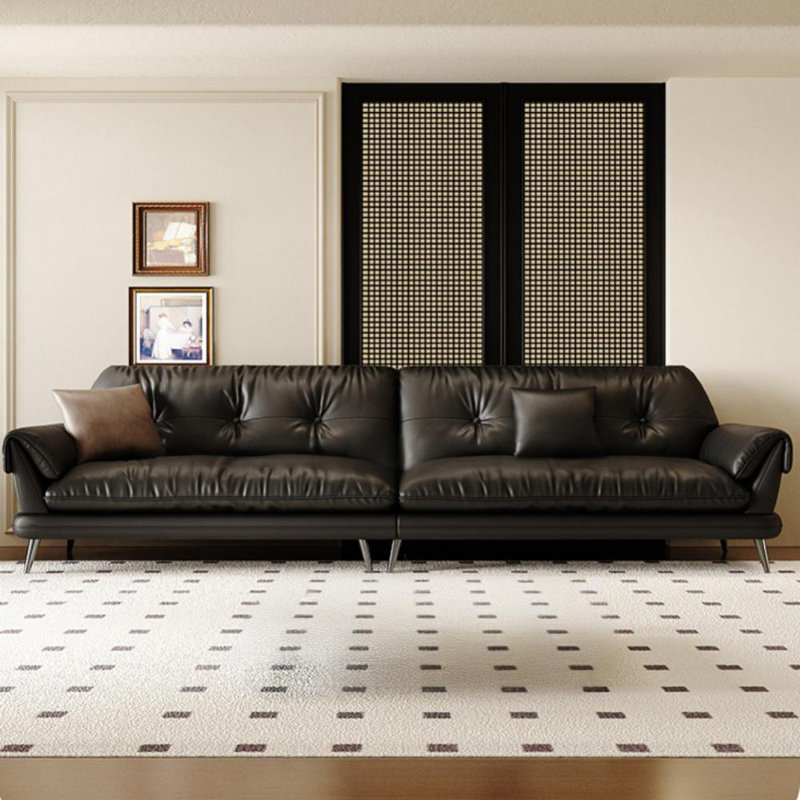 Black Minimalist Living Room Sofa