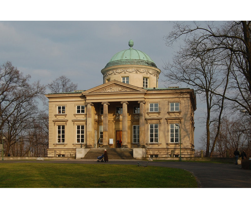 Palais Krolikarnia, Varsovie, Pologne, H 12 po x l 18 po