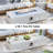  56-Inch Rectangle Iron Gas Fire Pit Table，Includes Tank Cover-483994368-483994370