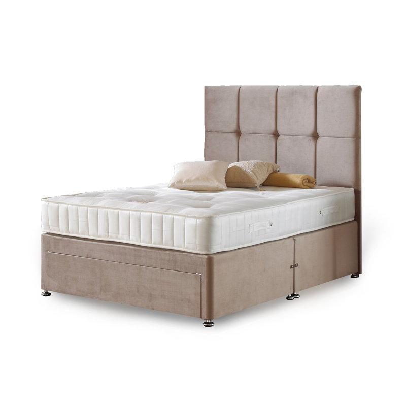 Myer Adams 9 Inch / 22CM Open Coil Mattress Dual Sided with Handle, Tufted, Medium-Firm Feel. , Kingsize (5')