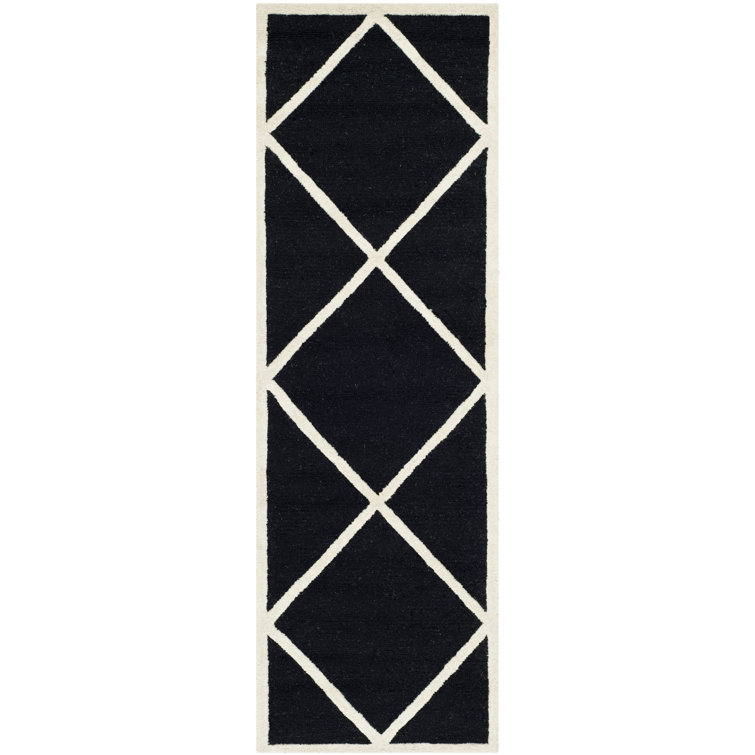 Sanyla Hand Tufted Wool Geometric Rug