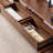 Walnut TV Stand with Closed Base-774773197