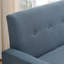 57" Comfortable Double Sofa: With Built-In Storage Function, It Is Suitable For Living Rooms, Apartments And Home Offices, And Can Also Play With Practical Aesthetics-2015994925