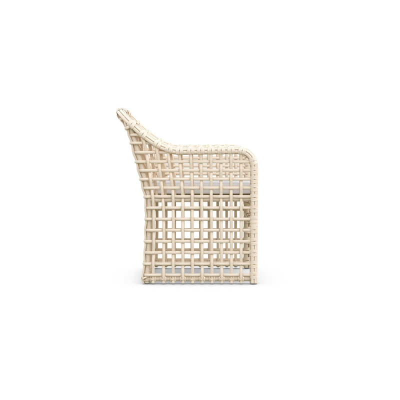 Kiawah Patio Dining Armchair with Cushion