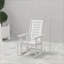 Ensemble de chaises berçantes d'extérieur, 2 pièces